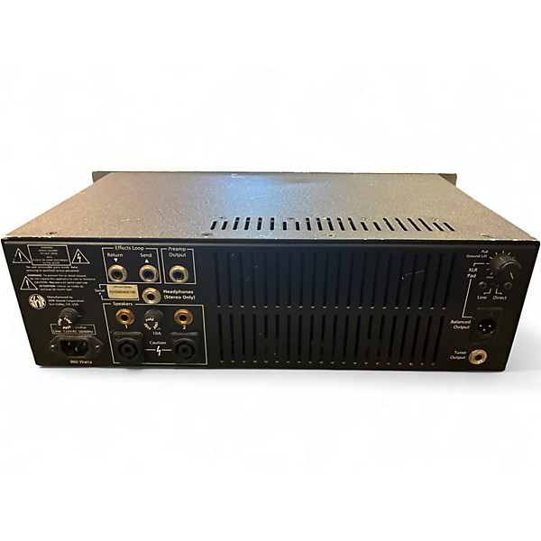 Used SWR Bass 750 Bass Amp Head