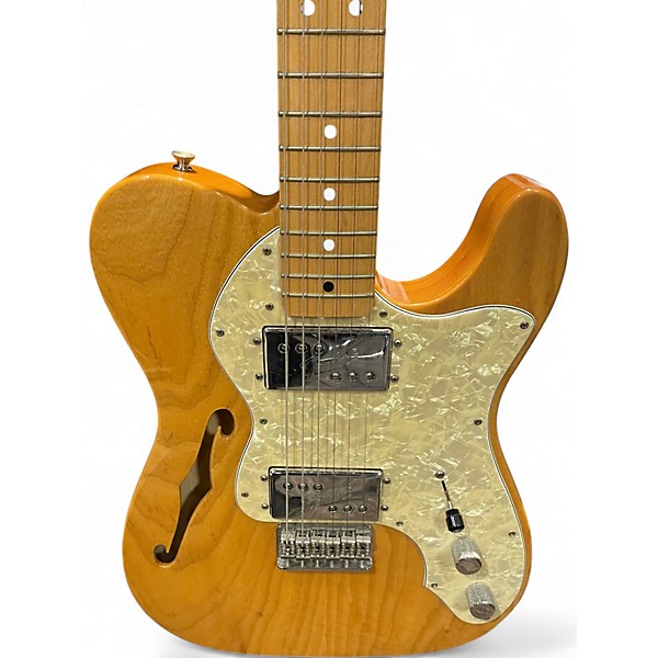 Used Fender CLASSIC SERIES 72 THINLINE DELUXE Natural Hollow Body Electric Guitar