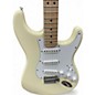 Used Squier Affinity Stratocaster Vintage White Solid Body Electric Guitar