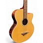 Used Dean Performer Bass CE Natural Acoustic Bass Guitar