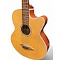 Used Dean Performer Bass CE Natural Acoustic Bass Guitar