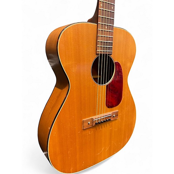 Used Harmony H162 Natural Acoustic Guitar