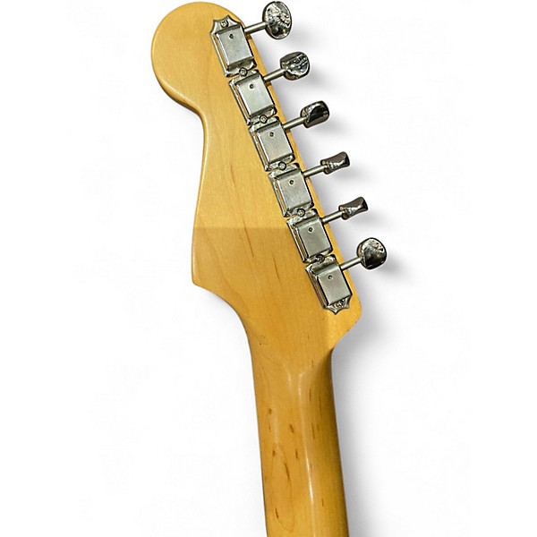 Used 2007 Fender Vintage Hot Rod 62 Stratocaster Olympic White Solid Body Electric Guitar