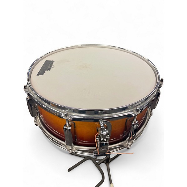Used Pearl 6in SESSION CUSTOM SNARE 2 Tone Sunburst Drum