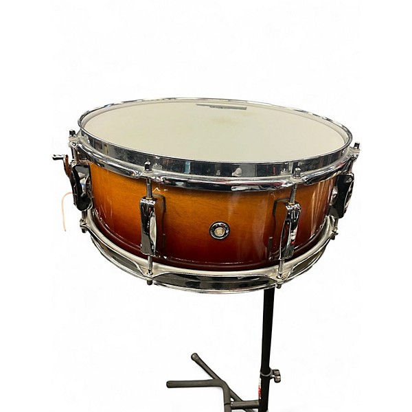 Used Pearl 6in SESSION CUSTOM SNARE 2 Tone Sunburst Drum