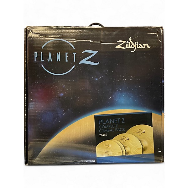 Used Zildjian 4 Piece Planet Z Cymbal Pack Cymbal