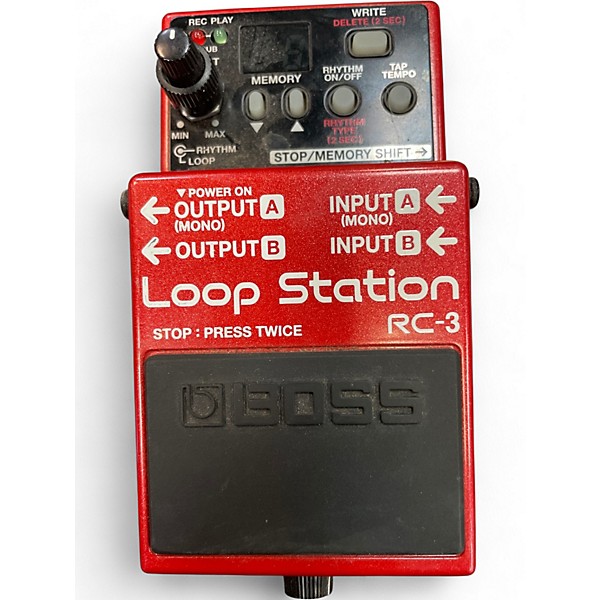 Used BOSS RC3 Loop Station Pedal