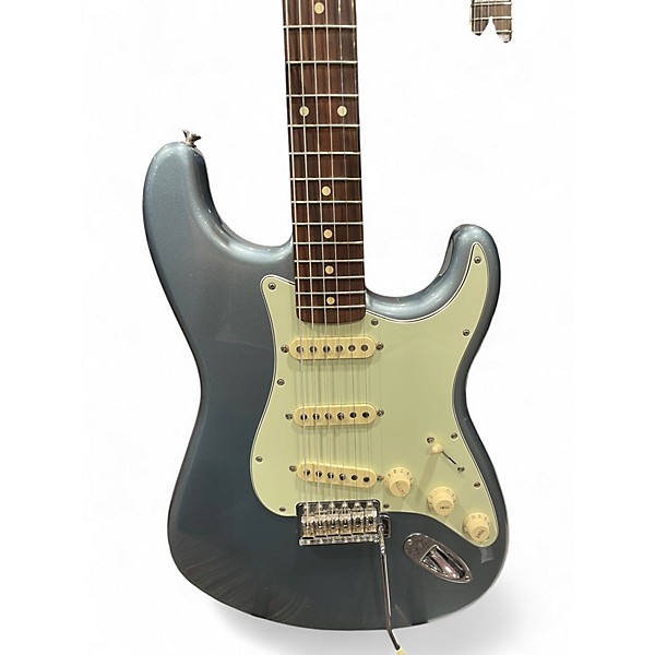 Used 2019 Fender Vintera 60s Stratocaster Ice Blue Metallic Solid Body Electric Guitar