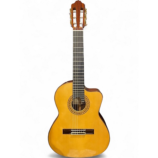 Used ESTEVE 6 CUT Natural Flamenco Guitar