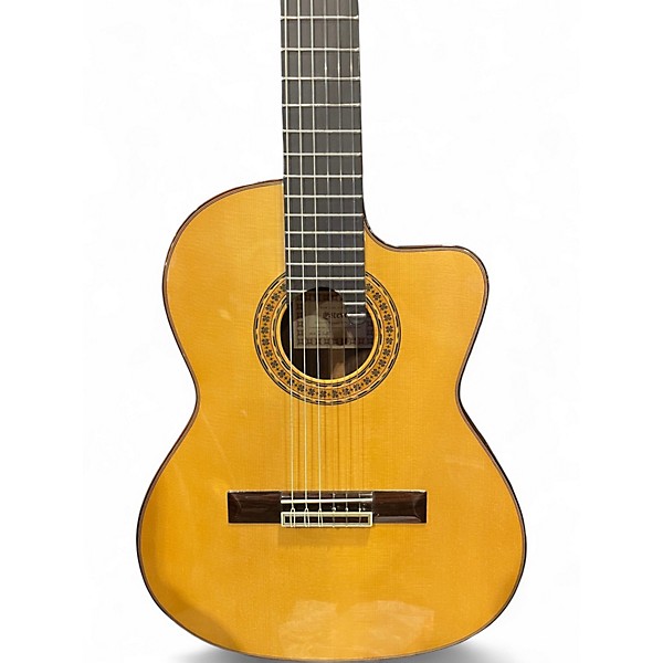 Used ESTEVE 6 CUT Natural Flamenco Guitar