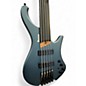 Used Ibanez EHB1005F FRETLESS ARCTIC OCEAN MATTE Electric Bass Guitar