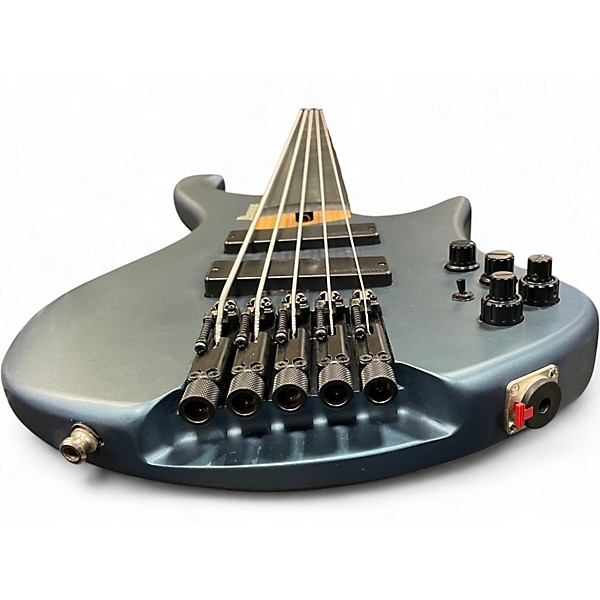 Used Ibanez EHB1005F FRETLESS ARCTIC OCEAN MATTE Electric Bass Guitar