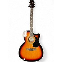 Used Mitchell O120CE 3 Color Sunburst Acoustic Electric Guitar