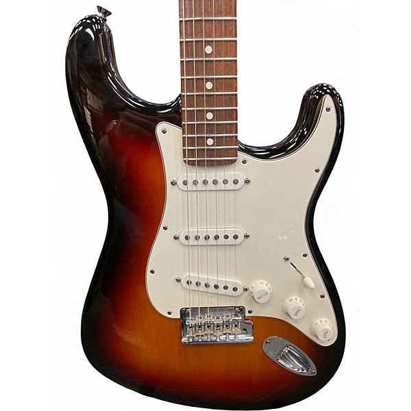 Used Fender American Standard Stratocaster 3 Color Sunburst Solid Body Electric Guitar