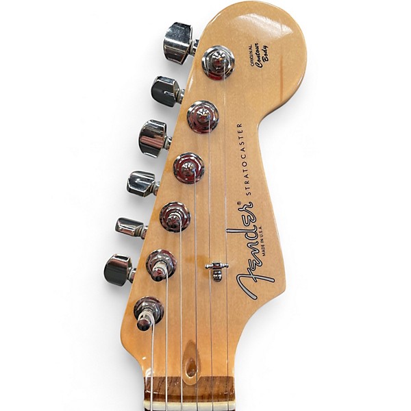 Used Fender American Standard Stratocaster 3 Color Sunburst Solid Body Electric Guitar