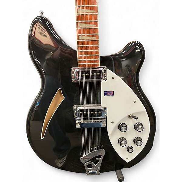 Used Rickenbacker 360/12 Jetglo Hollow Body Electric Guitar