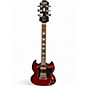 Used 2025 Epiphone SG Standard Cherry Solid Body Electric Guitar
