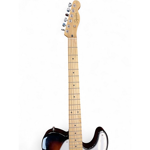 Used Squier Affinity Telecaster 2 Tone Sunburst Solid Body Electric Guitar
