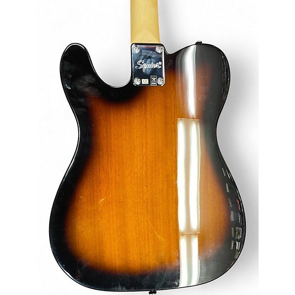 Used Squier Affinity Telecaster 2 Tone Sunburst Solid Body Electric Guitar