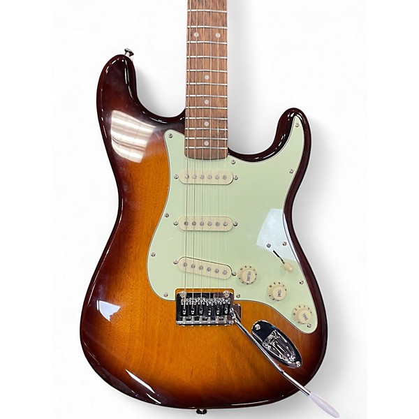 Used Squier Stratocaster Limited Edition Affinity Honey Burst Solid Body Electric Guitar