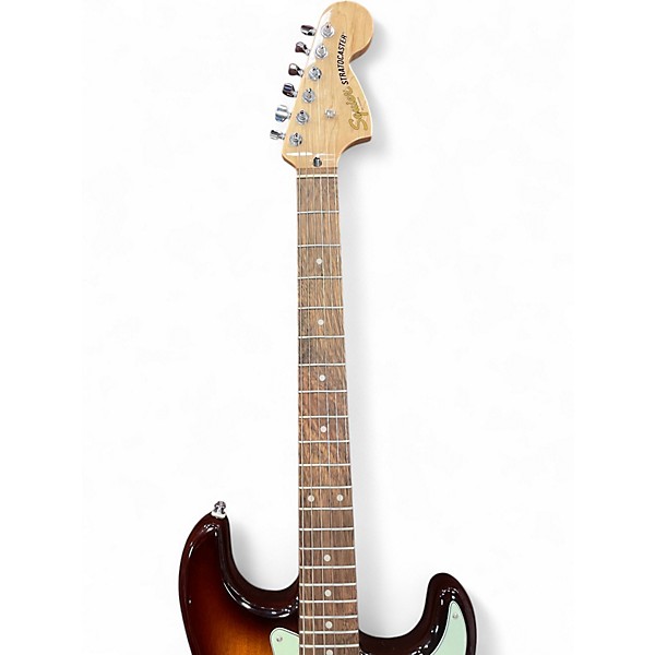 Used Squier Stratocaster Limited Edition Affinity Honey Burst Solid Body Electric Guitar