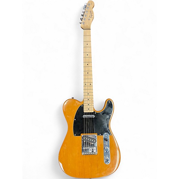 Used Squier Affinity Telecaster Butterscotch Blonde Solid Body Electric Guitar