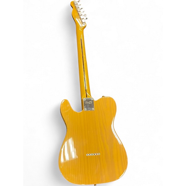 Used Squier Telecaster Butterscotch Solid Body Electric Guitar