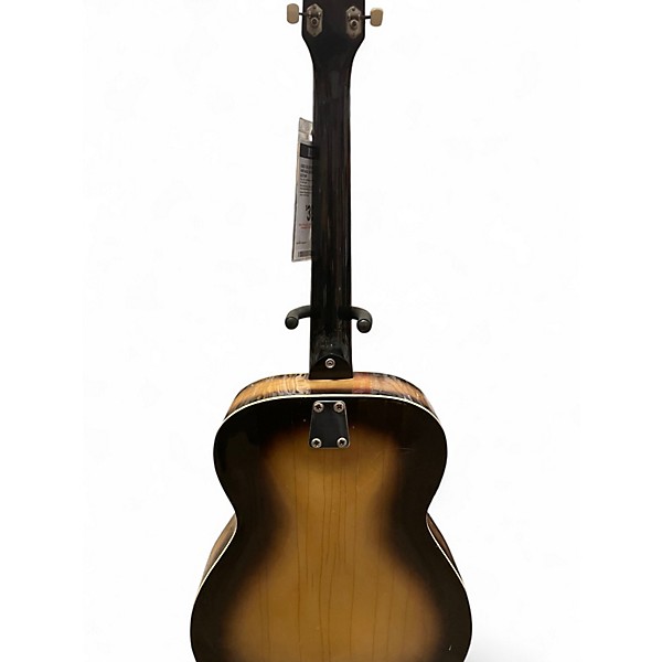 Used Silvertone 698 Vintage Sunburst Acoustic Guitar