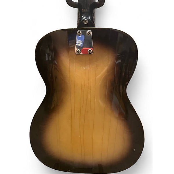 Used Silvertone 698 Vintage Sunburst Acoustic Guitar