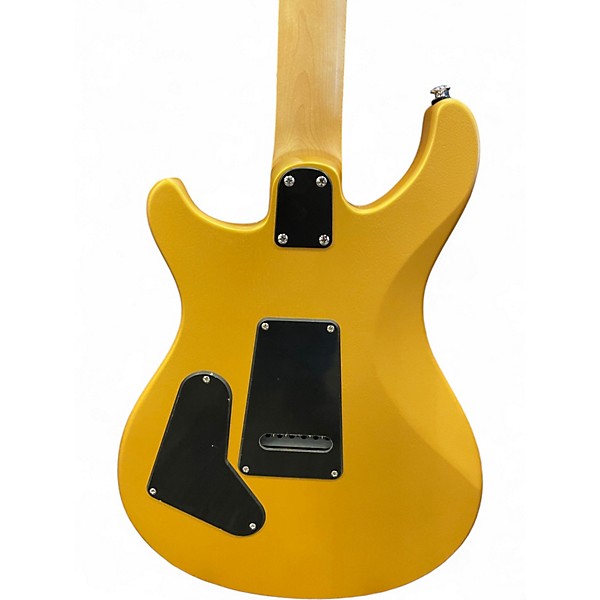 Used PRS SE CE Custom 24 Satin Gold Metallic Solid Body Electric Guitar