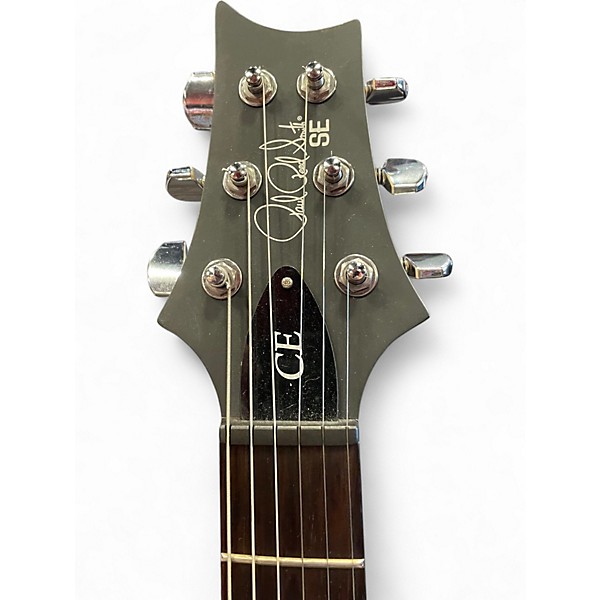 Used PRS SE CE Custom 24 Satin Gold Metallic Solid Body Electric Guitar