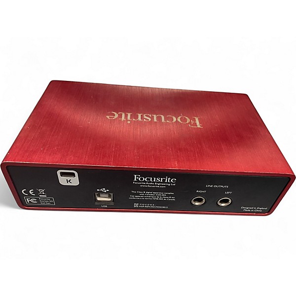 Used Focusrite Scarlett 2i2 Gen 2 Audio Interface