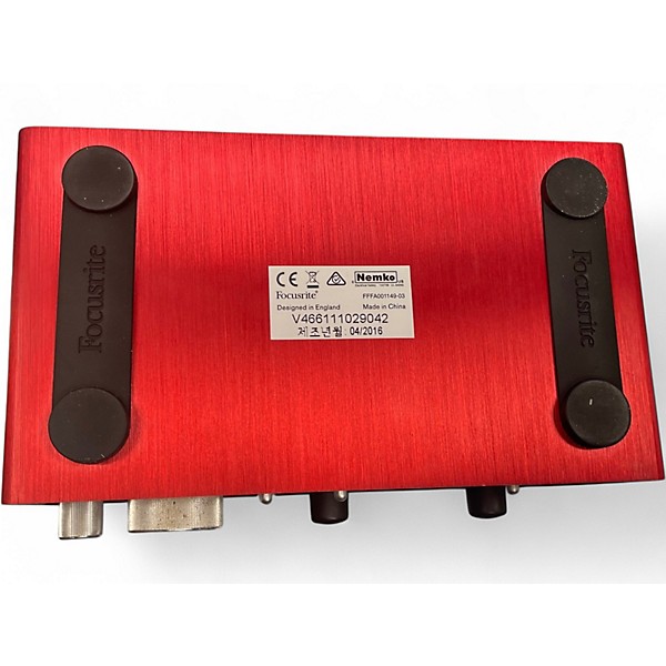 Used Focusrite Scarlett 2i2 Gen 2 Audio Interface