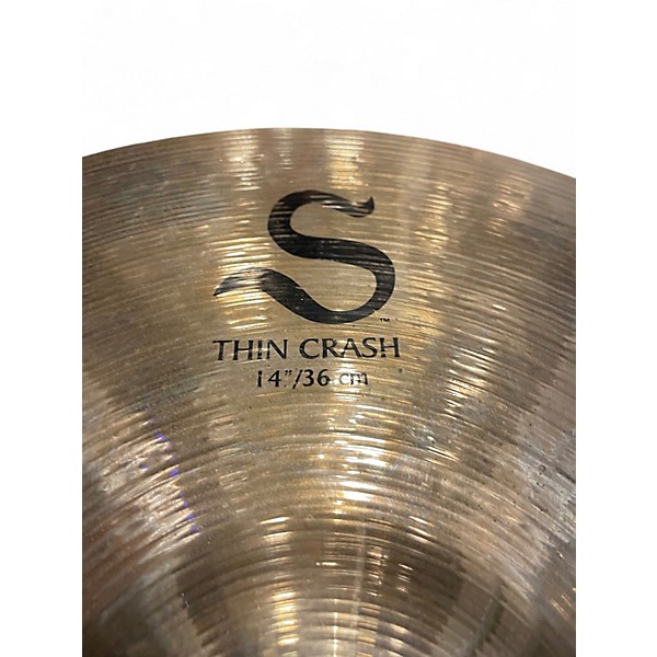 Used Zildjian 14in S Family Thin Crash Cymbal