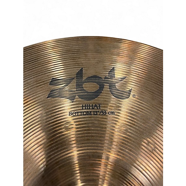 Used Zildjian 13in ZBT Hi Hat Pair Cymbal