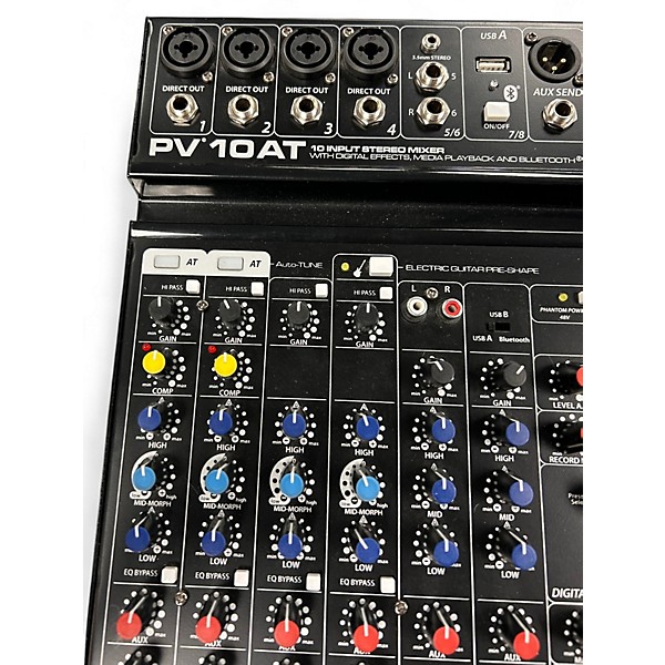 Used Peavey PV 10 AT  Unpowered Mixer