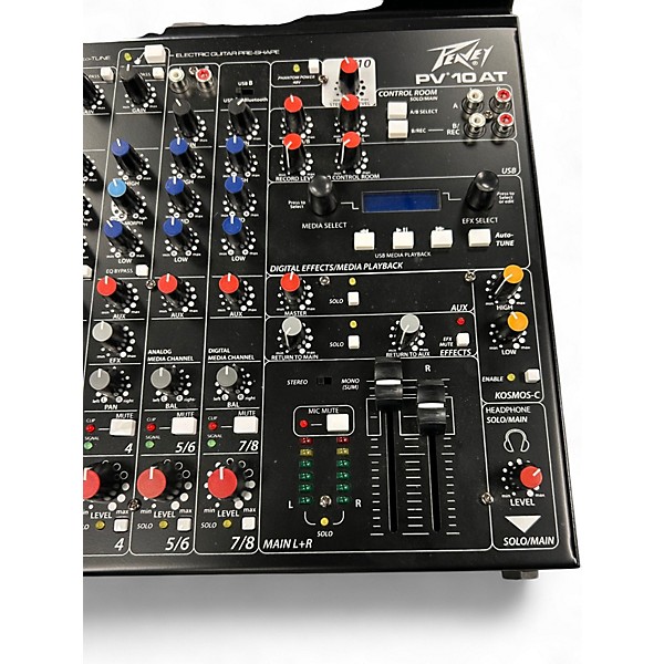 Used Peavey PV 10 AT  Unpowered Mixer