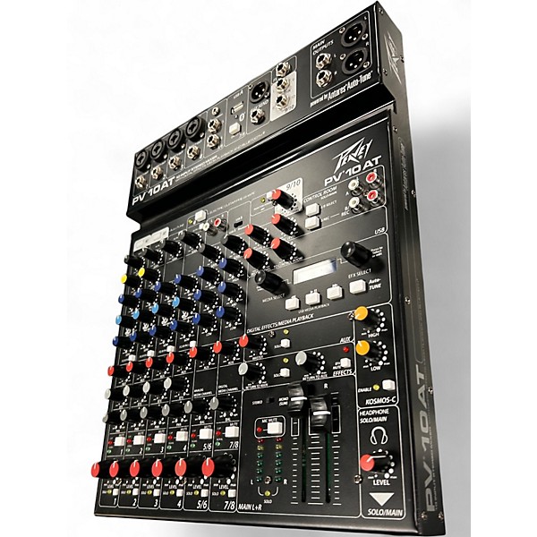 Used Peavey PV 10 AT  Unpowered Mixer