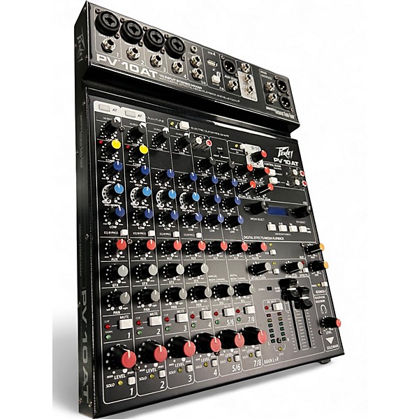 Used Peavey PV 10 AT  Unpowered Mixer