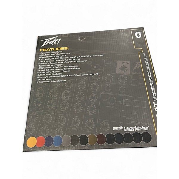 Used Peavey PV 10 AT  Unpowered Mixer