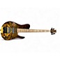 Used Zeline Singlcut Custom 5 Natural Electric Bass Guitar thumbnail