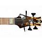 Used Zeline Singlcut Custom 5 Natural Electric Bass Guitar