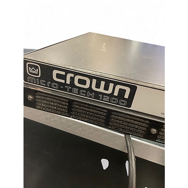Used Crown Micro-Tech 1200 Power Amp