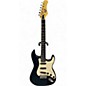 Used Hondo II S-Style Black Electric Guitar thumbnail