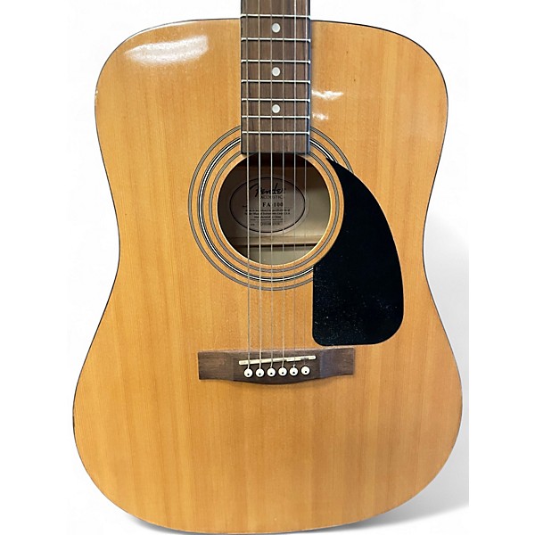 Used Fender FA100 Natural Acoustic Guitar