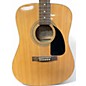 Used Fender FA100 Natural Acoustic Guitar