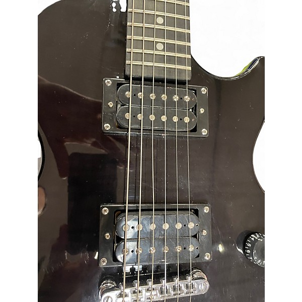 Used Epiphone Les Paul Special II Trans Black Solid Body Electric Guitar