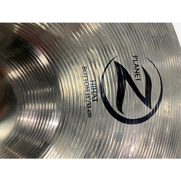 Used Zildjian 13in Planet Z Hi Hat Pair Cymbal