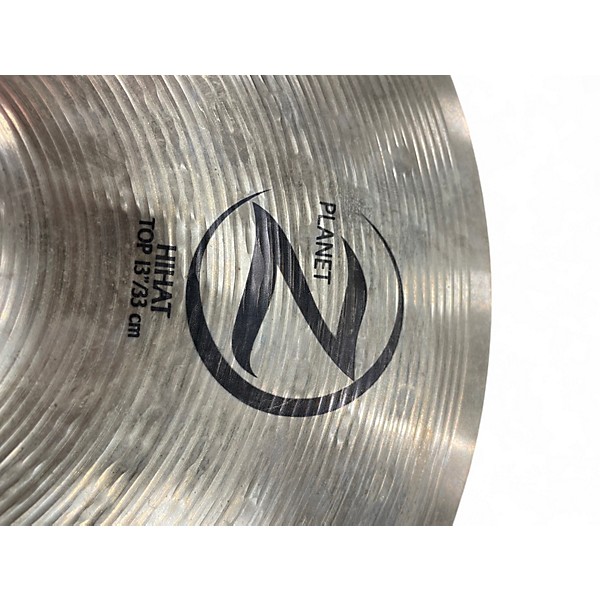 Used Zildjian 13in Planet Z Hi Hat Pair Cymbal