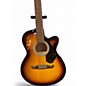 Used Fender FA135CE Concert 2 Color Sunburst Acoustic Electric Guitar